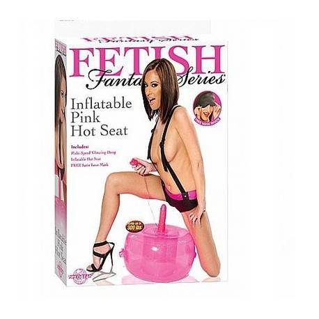 FETISH FANTASY SERIES ASIENTO CALIENTE HINCHABLE ROSA