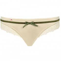 OBSESSIVE CARMELOVE TANGA BEIGE/MARRON S/M