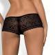 OBSESSIVE SHORTIES NEGRO PICANTINA S/M