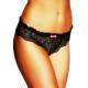 QUEEN LINGERIE ORIGINAL CULOTTE BORDADO NEGRO