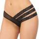 QUEEN LINGERIE PANTY NEGRO TALLA UNICA