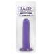 BASIX PENE DE GELATINA SMOOTHY 13 CM LILA