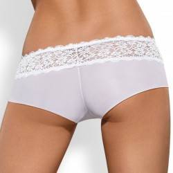OBSESSIVE PACK SHORTIES LACEA NEGRO Y BLANCO TALLA S/M