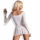 OBSESSIVE ROCKER BLANCO DRESS S/M