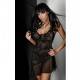 INEZ BABYDOLL 2PCS NEGRO LIVCO S/M