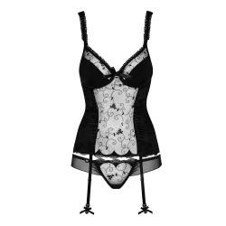 OBSESSIVE ROSANA CORSET NEGRO S/M