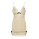 OBSESSIVE CARMELOVE CHEMISE BEIGE & MARRON S/M