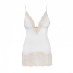 OBSESSIVE BISQUELLA CHEMISE & TANGA S/M