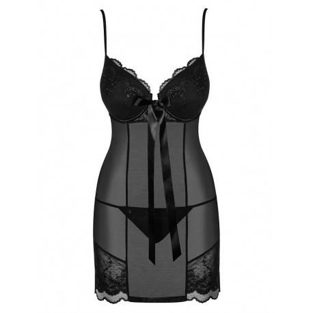 OBSESSIVE KISSELENT CHEMISE &  TANGA S/M