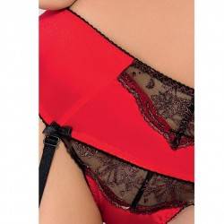 PASSION BRIDA SET 3PCS ROJO S/M