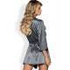 SATINIA ROBE GRIS S/M