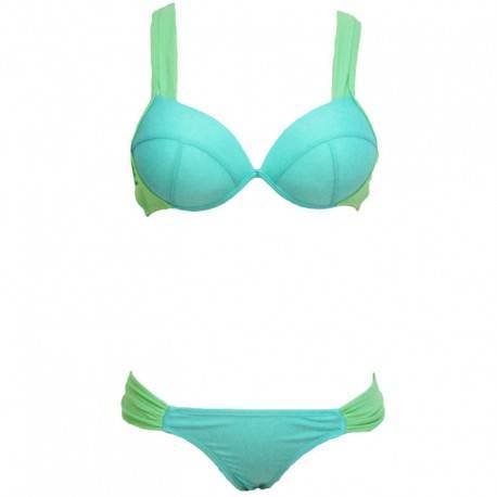 QUEEN SUMMER BIKINI BLUE LIGHT TALLA L