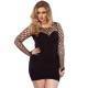 LEG AVENUE VESTIDO SIN CONSTURAS TALLA GRANDE SIZE 1X/2X