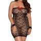 QUEENLINGERIE BLACK CHEMISE TALLA GRANDE