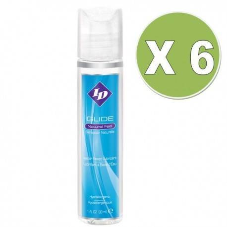 ID LUBRICANTE BASE AGUA  30 ML PACK 6 UDS