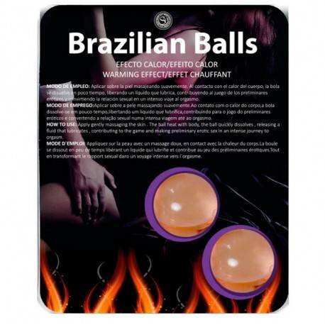 BRAZILIAN BALLS EFECTO CALOR 2 UNIDADES