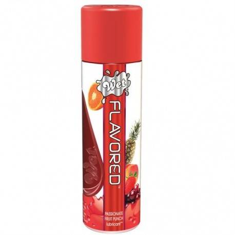 WET FLAVORED LUBRICANTE FRUTA DE LA PASION 116G