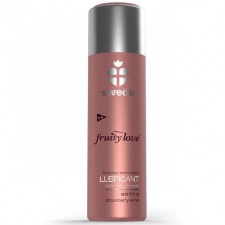 SWEDE -FRUITY LOVE LUBRICANTE FRESAS CON CHAMPAGNE 100 ML