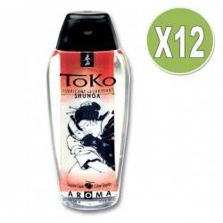 SHUNGA TOKO AROMA LUBRICANTE CREMA DE MANDARINA  (X 12 UDS)