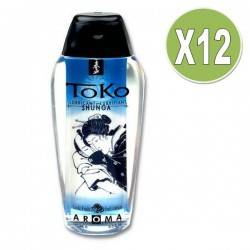 SHUNGA TOKO AROMA LUBRICANTE FRUTAS EXOTICAS (X 12 UDS)