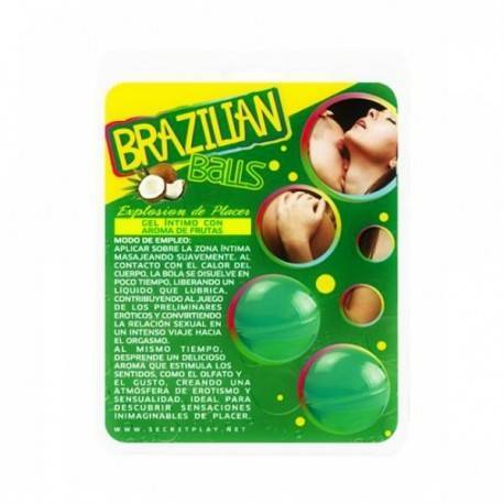 BRAZILIAN BALLS  MENTA SET  2 BOLAS