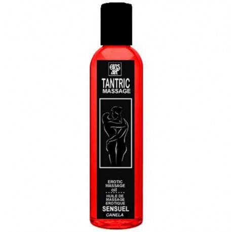 EROS-ART ACEITE MASAJE TANTRICO NATURAL Y AFRODISÍACO CANELA 200ML