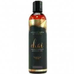 INTIMATE EARTH ACEITE MASAJE AROMATERAPIA CHAI VAINILLA 120ML