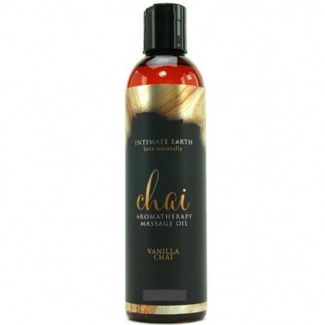 INTIMATE EARTH ACEITE MASAJE AROMATERAPIA CHAI VAINILLA 120ML