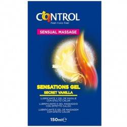 CONTROL GEL SENSUAL MASSAGE SECRET VANILLA 150ML