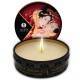 SHUNGA MINI CARESS BY CANDELIGHT VELA MASAJE FRESA Y VINO 30ML