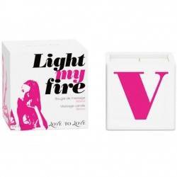 LOVE TO LOVE LIGHT MY FIRE VELA MASAJE MONOI 80ML