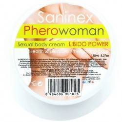 SANINEX CREMA ÍNTIMA & CORPORAL PHEROMONE LIBIDO POWER 150ML