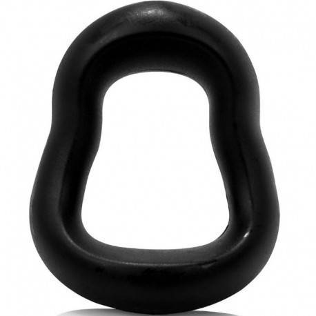 SCREAMING O - ANILLO SILICONA CURVADO SWINGO NEGRO