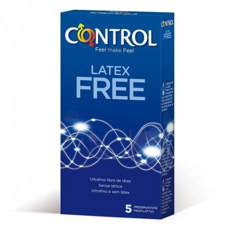 CONTROL FREE SIN LATEX  5 UNID