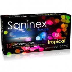 SANINEX PRESERVATIVOS TROPICAL AROMATICO 12 UDS