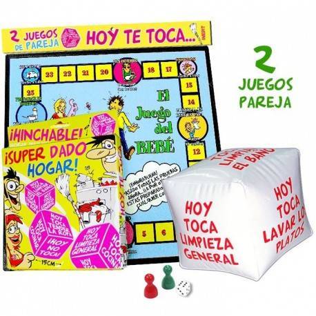 DOS JUEGOS (BEBÉ + DADO)