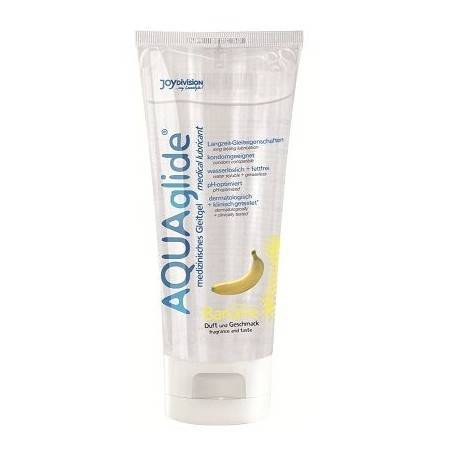 AQUAGLIDE LUBRICANTE SABOR BANANA 100 ML.