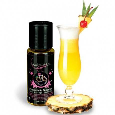 VOULEZ-VOUS - ACEITE EFECTO CALOR - PIÑA COLADA 30 ML