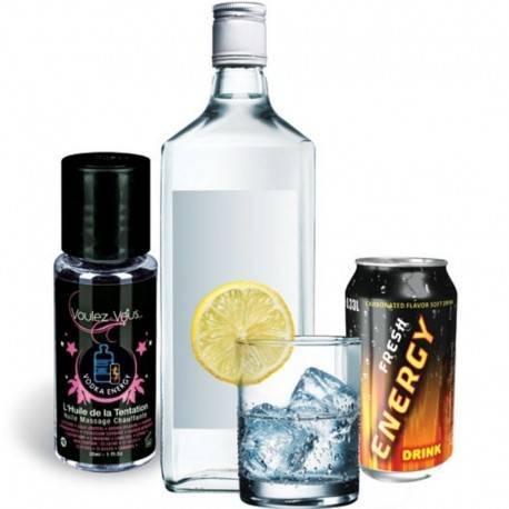 VOULEZ-VOUS - ACEITE EFECTO CALOR - VODKA RED BULL 30 ML