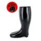 BOTA GIGANTE FISTING  ALL BLACK SUAVE 33 CM