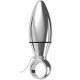 MLCREATION INTENSE POTENTE VIBRADOR USB  RECARGABLE METAL/ NEGRO