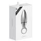 MLCREATION INTENSE POTENTE VIBRADOR USB  RECARGABLE METAL/ NEGRO