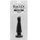 BASIX PLUG DE GELATINA 12 CM NEGRO