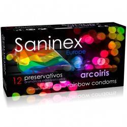 SANINEX PRESERVATIVO USO GAY LISO AROMATICO 12 UDS