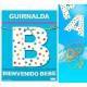 GUIRNALDA BIENVENIDO BEBE (Cartulina 220gr)