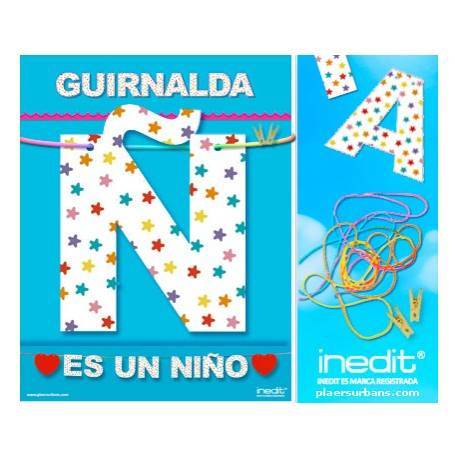 GUIRNALDA ES UN NIÑO (Cartulina 220gr)