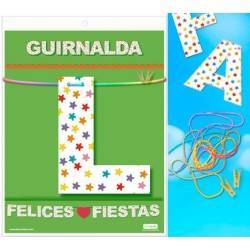 GUIRNALDA FELICES FIESTAS (Cartulina 220gr)