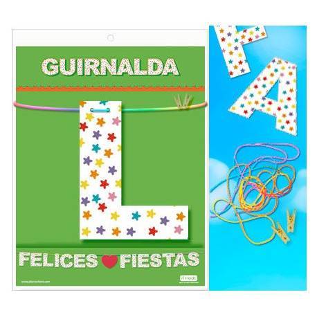 GUIRNALDA FELICES FIESTAS (Cartulina 220gr)