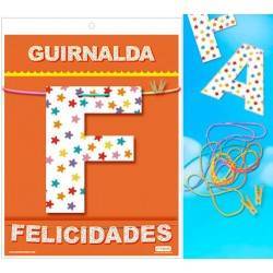 GUIRNALDA FELICIDADES (CARTULINA 220gr)