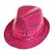 ALIV SOMBRERO CON LENTEJUELAS ROSA